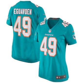 womens nike sam eguavoen aqua miami dolphins game jersey_pi4